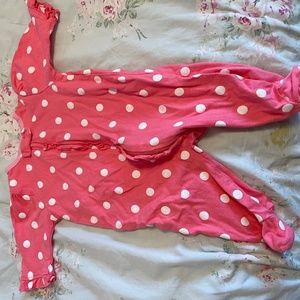 Three Gerber Footed Onesies